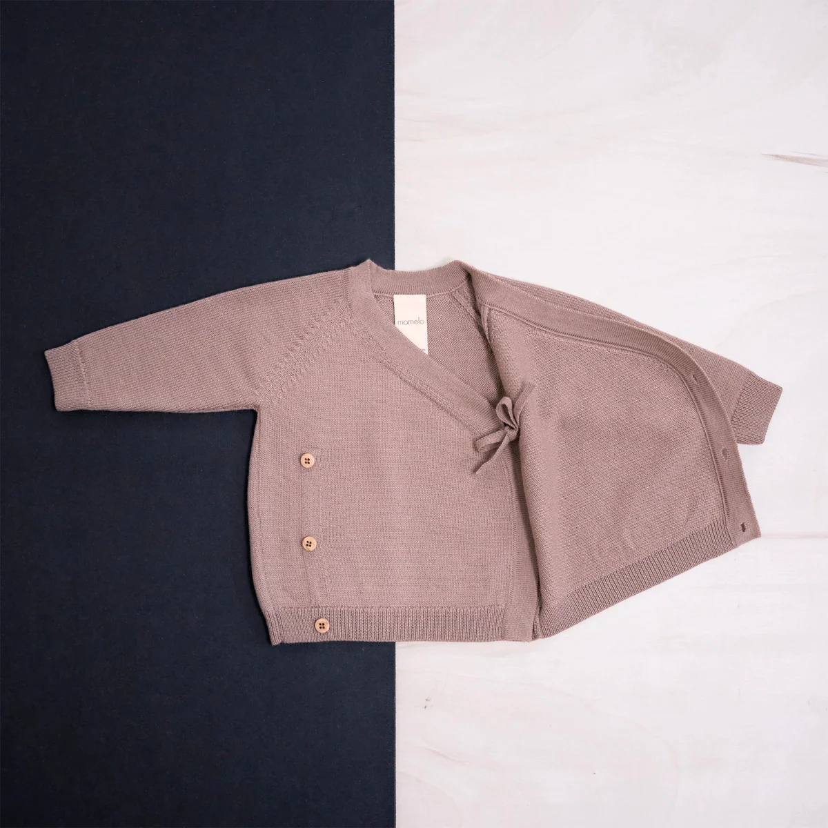THE WOOLLY BABY JACKET - cappuccino - Image 3