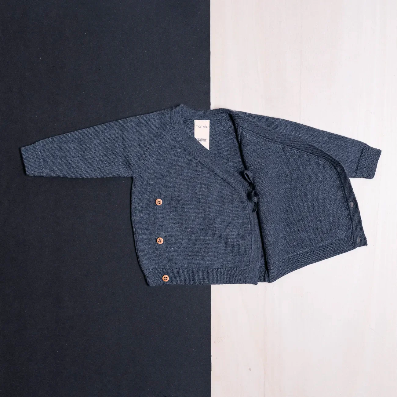THE WOOLLY BABY JACKET - graphite grey - Image 3