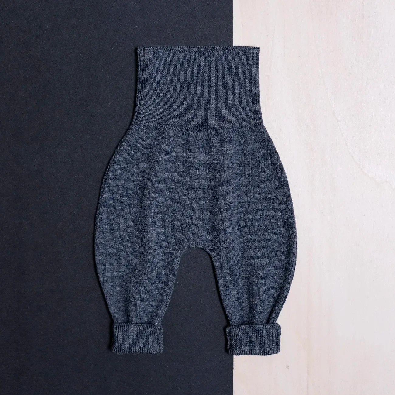THE WOOLLY BABY PANTS - graphite grey - Image 10