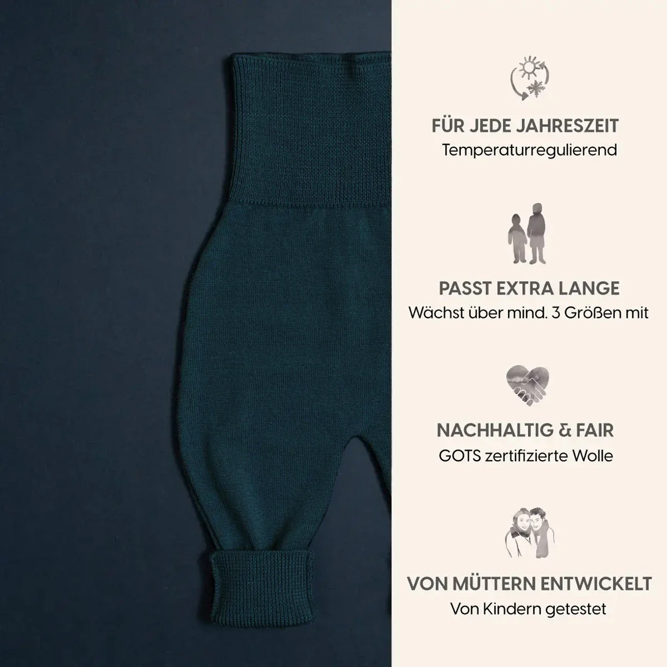 KLEINES KUSCHEL-SET - new petrol - Image 3
