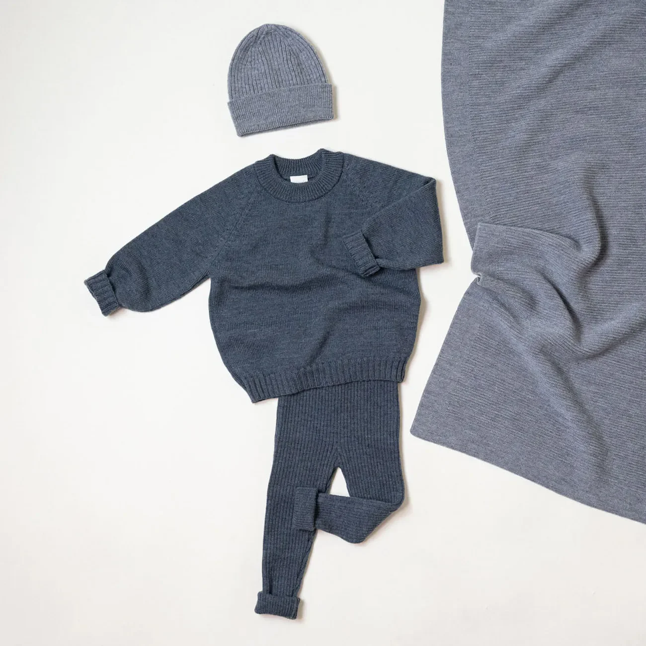 KUSCHEL-SET KIDS - graphite grey - Image 4