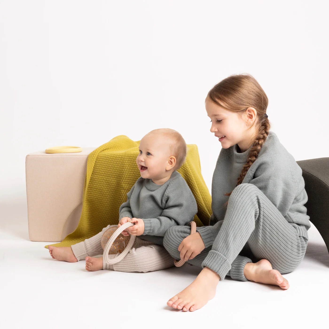 KUSCHEL-SET KIDS - sage - Image 4