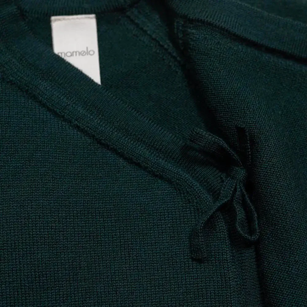 PRE-LOVED WOOLLY BABY JACKET - petrol - Image 5