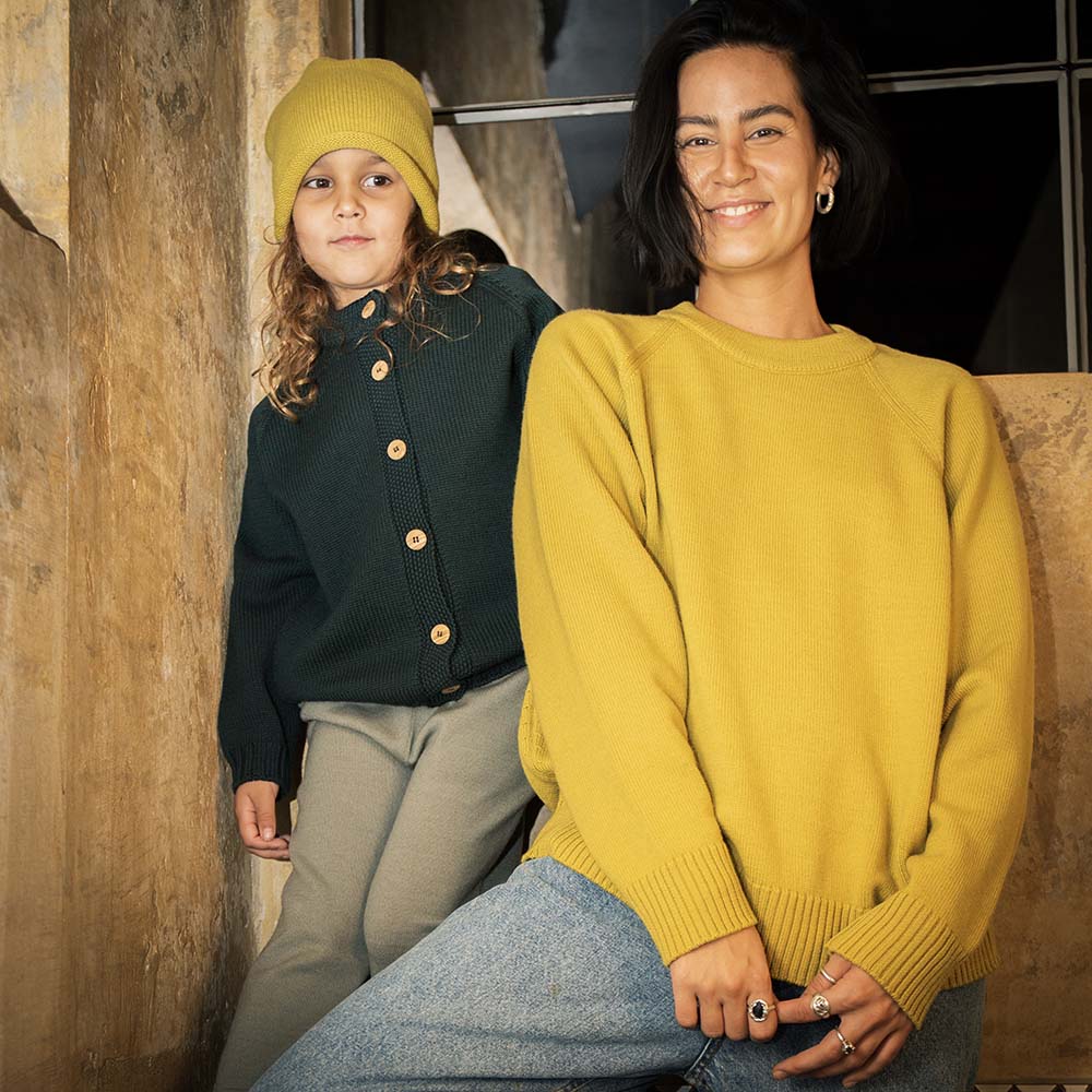 PRE-LOVED WOOLLY SWEATER WOMAN - petrol - Image 4
