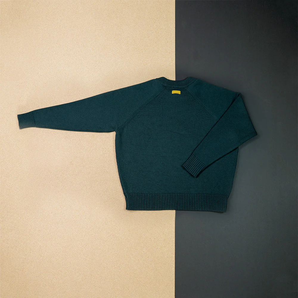 PRE-LOVED WOOLLY SWEATER WOMAN - petrol - Image 8