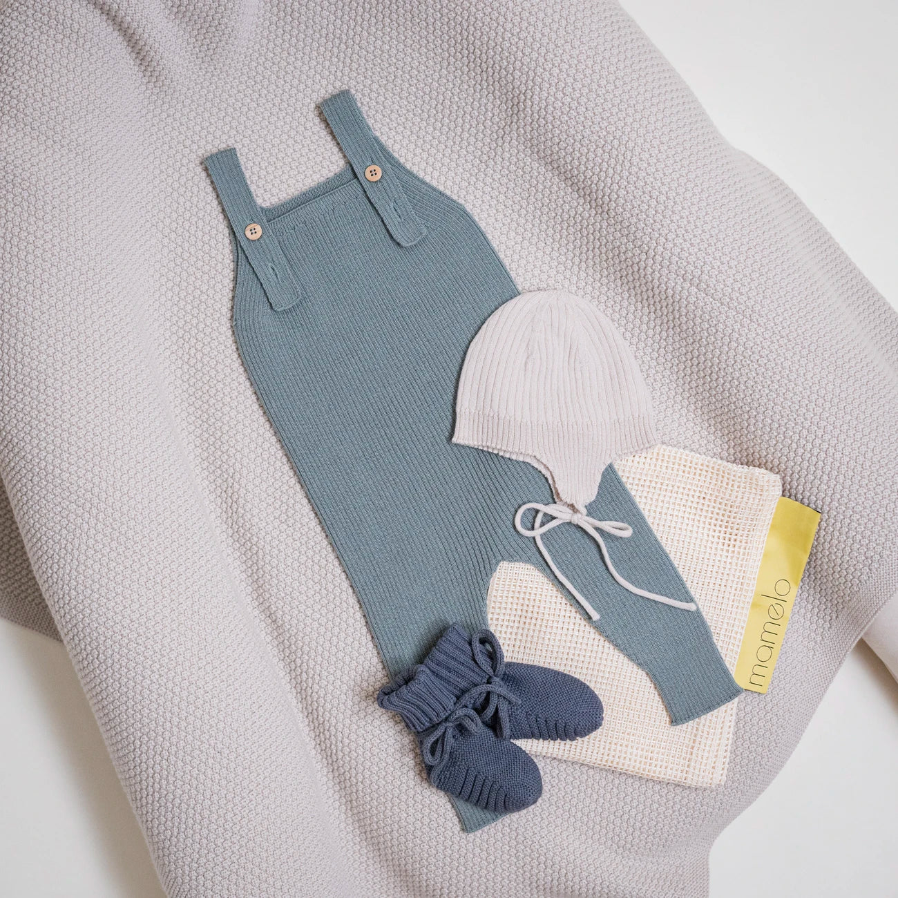 THE WOOLLY BABY BOOTIE - cloud grey - Image 7