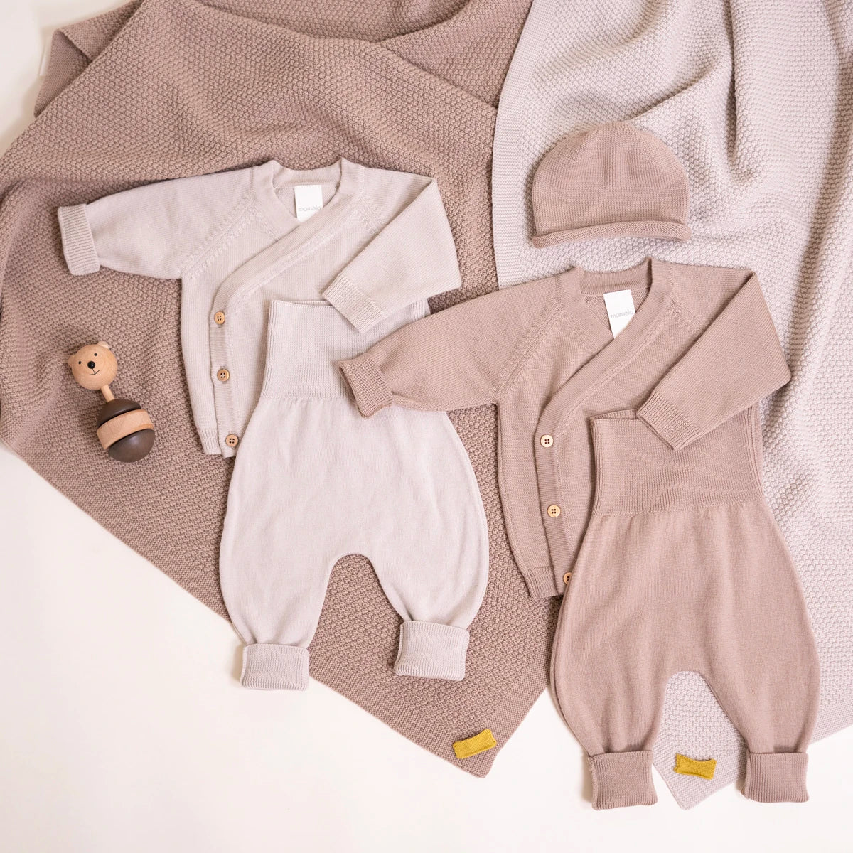 THE WOOLLY BABY JACKET - cappuccino - Image 15