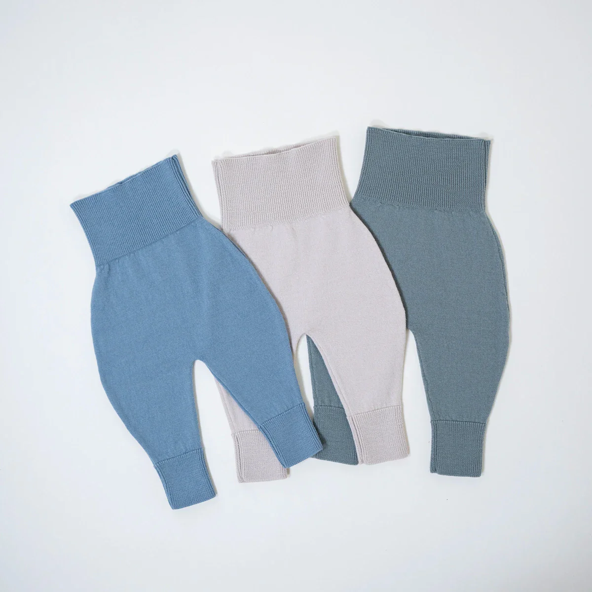 THE WOOLLY BABY PANTS - blue - Image 7
