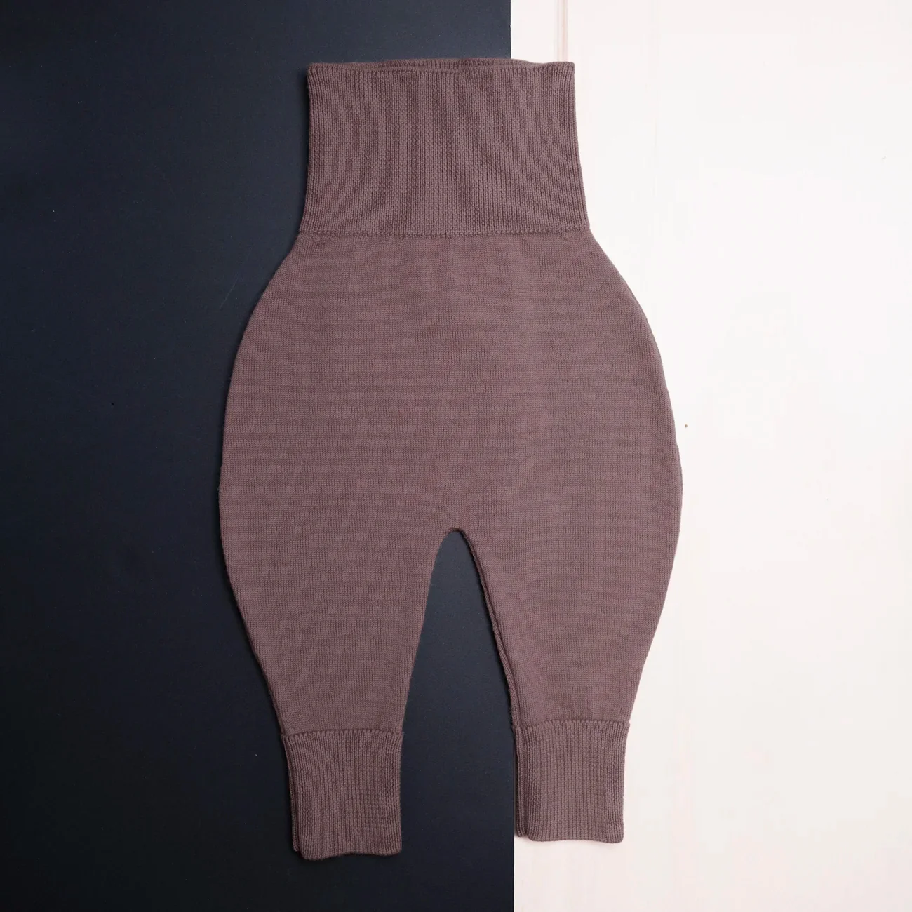 THE WOOLLY BABY PANTS - mauve - Image 7