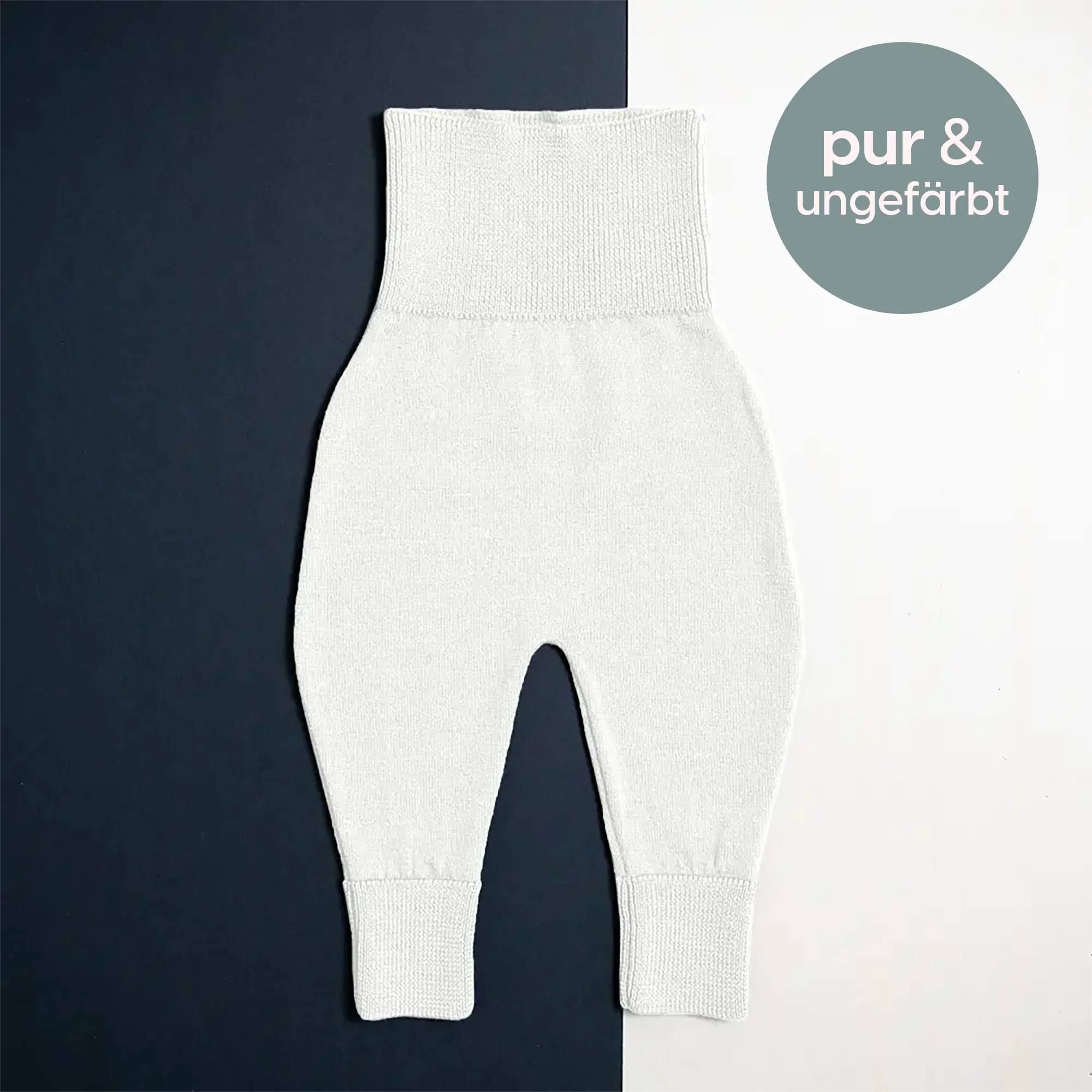 THE WOOLLY BABY PANTS - pure - Image 4