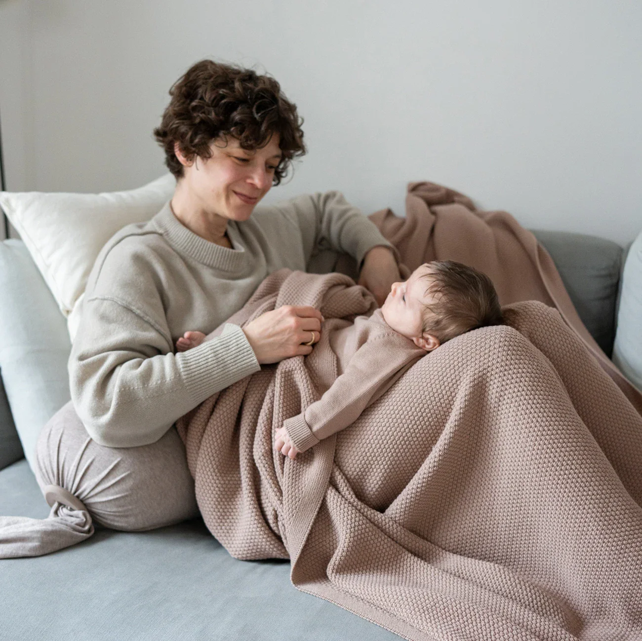 THE WOOLLY FAMILY BLANKET - pure - Image 5