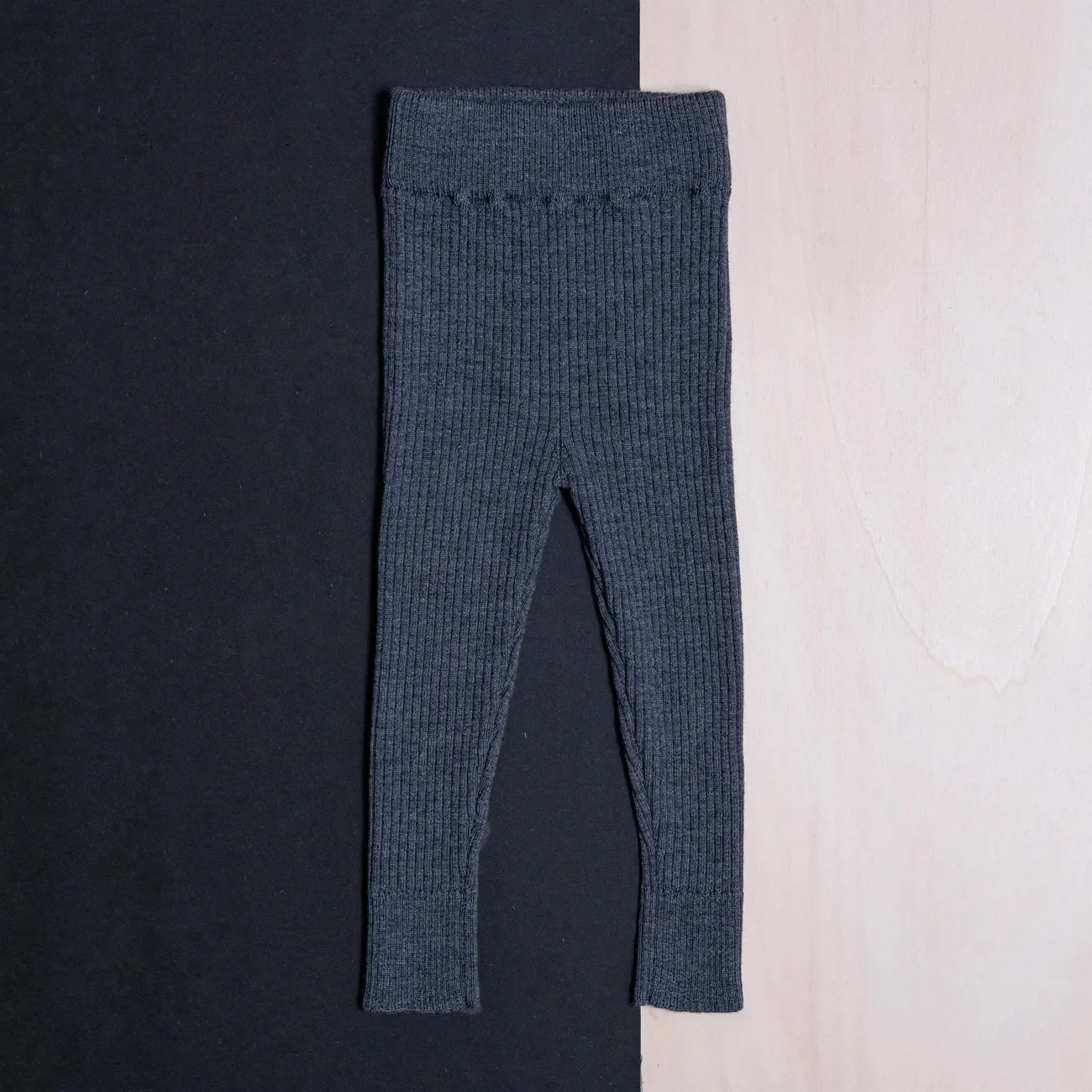 THE WOOLLY LEGGINGS - graphite grey