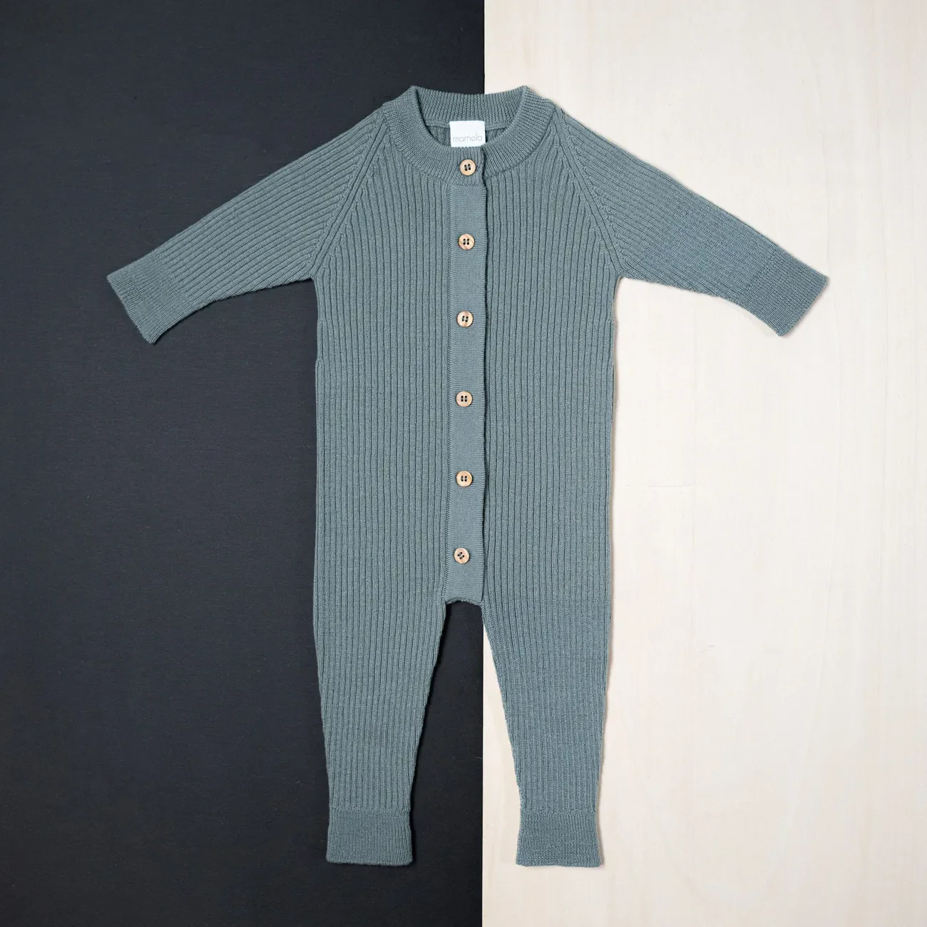 THE WOOLLY ONESIE - sage - Image 12