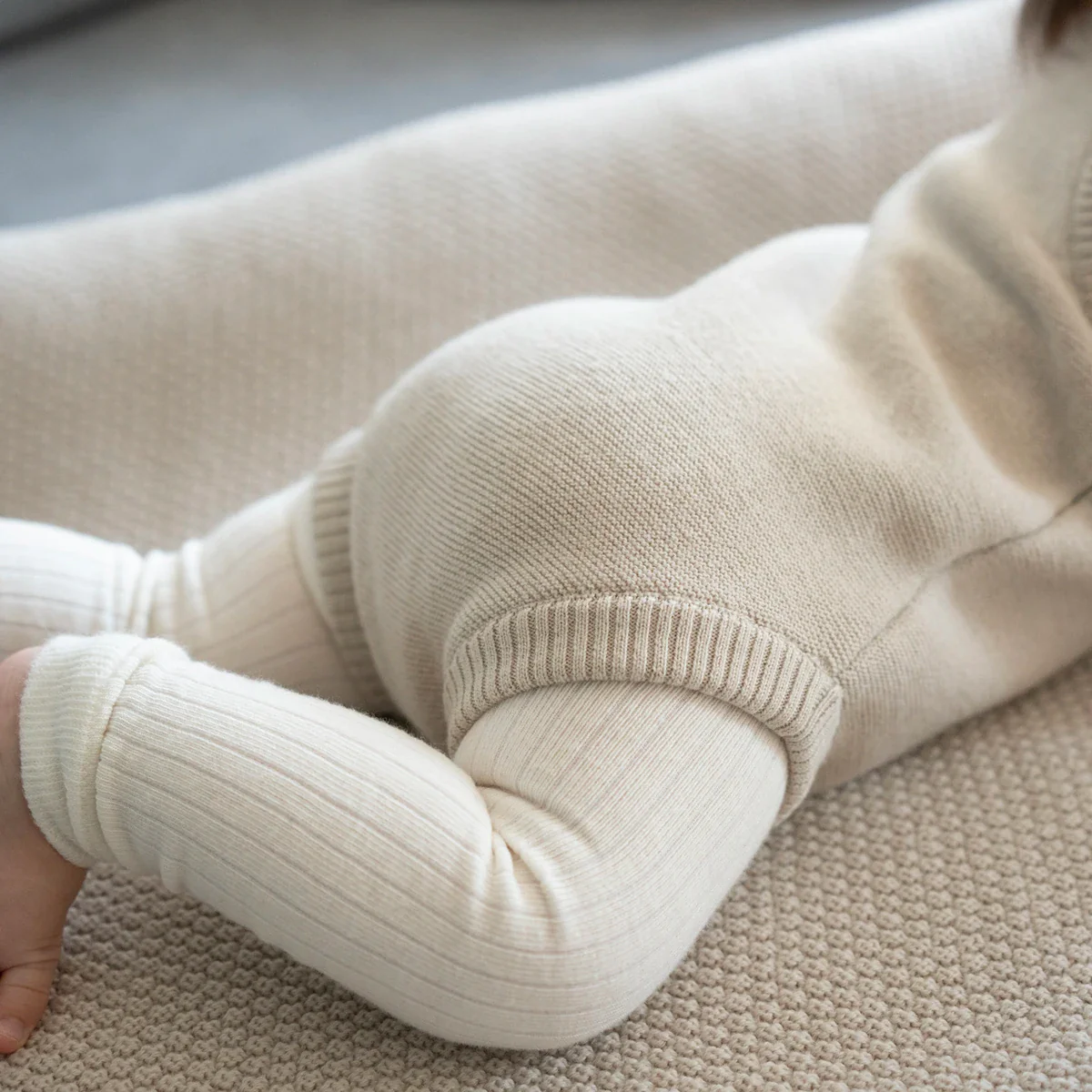 THE WOOLLY ROMPER - blue - Image 4