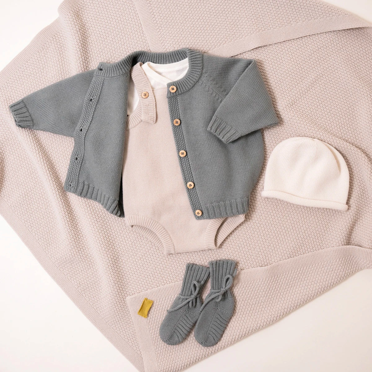 THE WOOLLY ROMPER - sage - Image 14